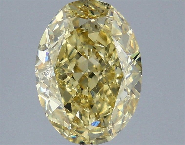 Loose Diamond - OVAL 3.51ct Fancy Intense Yellow VS1: Loose Diamond - OVAL 3.51ct Fancy Intense Yellow VS1 Source: This is a real non-mined Diamond that has been grown in a lab Shape: OVAL Carats: 3.51 Color: Fancy Intense Yellow Certification: IGI