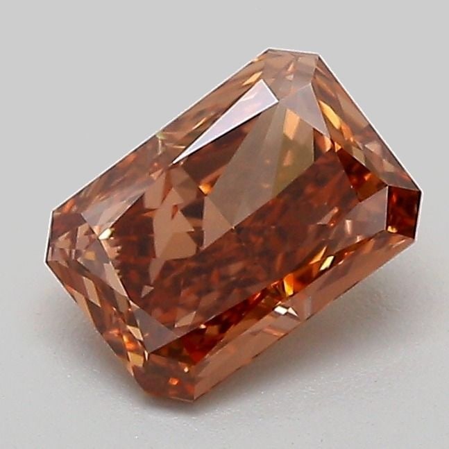 Loose Diamond - RADIANT 1.02ct Fancy Brown VVS2: Loose Diamond - RADIANT 1.02ct Fancy Brown VVS2 Source: This is a real non-mined Diamond that has been grown in a lab Shape: RADIANT Carats: 1.02 Color: Fancy Brown Certification: IGI Video: Video