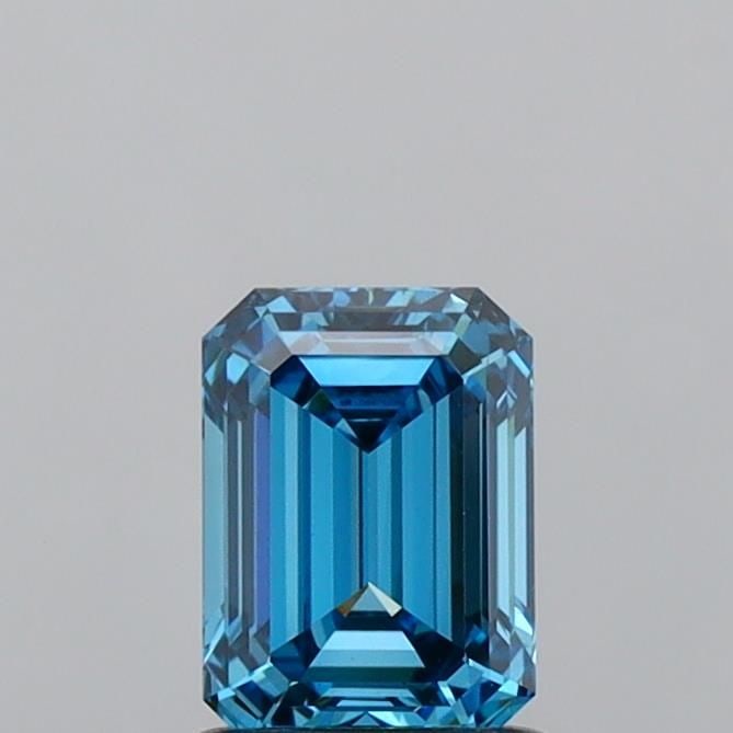 Loose Diamond - EMERALD 1.11ct Fancy Vivid Blue VVS2: Loose Diamond - EMERALD 1.11ct Fancy Vivid Blue VVS2 Source: This is a real non-mined Diamond that has been grown in a lab Shape: EMERALD Carats: 1.11 Color: Fancy Vivid Blue Certification: IGI Video:
