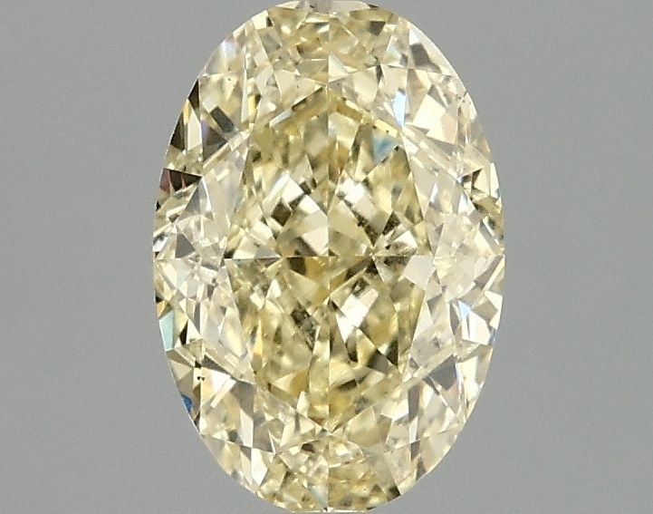 Loose Diamond - OVAL 1.58ct Fancy Intense Yellow VS2: Loose Diamond - OVAL 1.58ct Fancy Intense Yellow VS2 Source: This is a real non-mined Diamond that has been grown in a lab Shape: OVAL Carats: 1.58 Color: Fancy Intense Yellow Certification: IGI Video