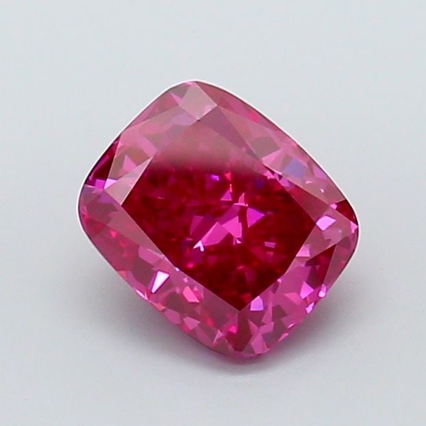 Loose Diamond - CUSHION MODIFIED 2.06ct Fancy Deep Pink VS1: Loose Diamond - CUSHION MODIFIED 2.06ct Fancy Deep Pink VS1 Source: This is a real non-mined Diamond that has been grown in a lab Shape: CUSHION MODIFIED Carats: 2.06 Color: Fancy Deep Pink Certificat