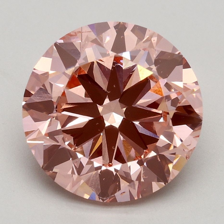 Loose Diamond - ROUND 3.01ct Fancy Intense Pink SI1: Loose Diamond - ROUND 3.01ct Fancy Intense Pink SI1 Source: This is a real non-mined Diamond that has been grown in a lab Shape: ROUND Carats: 3.01 Color: Fancy Intense Pink Certification: IGI Video: