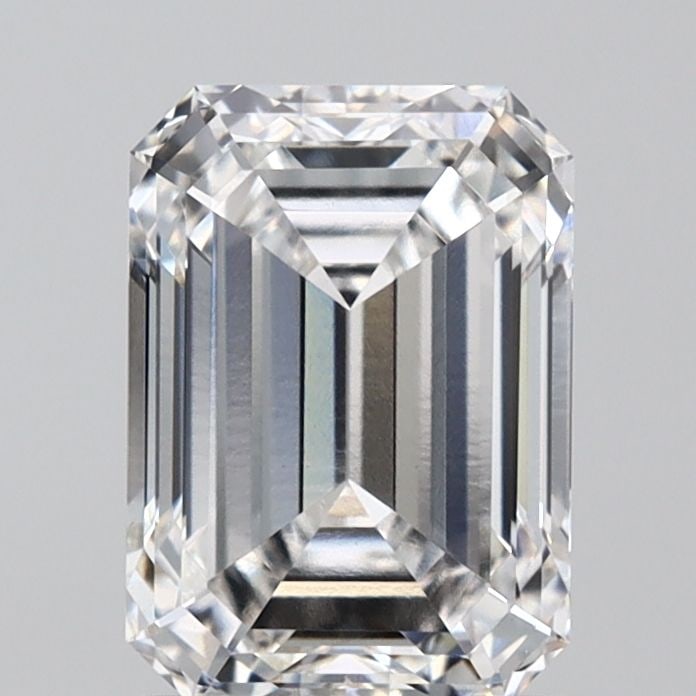 Loose Diamond - EMERALD 1.5ct E VVS2: Loose Diamond - EMERALD 1.5ct E VVS2 Source: This is a real non-mined Diamond that has been grown in a lab Shape: EMERALD Carats: 1.5 Color: E Clarity: VVS2 Certification: IGI Video: