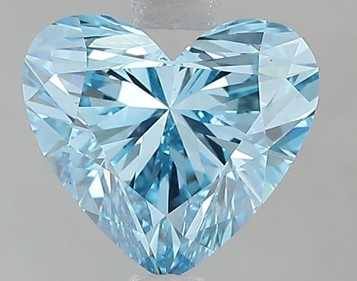Loose Diamond - HEART 1.81ct Fancy Vivid Blue VVS2: Loose Diamond - HEART 1.81ct Fancy Vivid Blue VVS2 Source: This is a real non-mined Diamond that has been grown in a lab Shape: HEART Carats: 1.81 Color: Fancy Vivid Blue Certification: IGI Video: