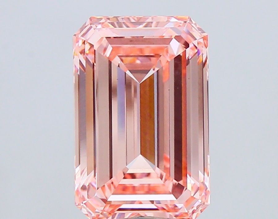 Loose Diamond - EMERALD 8.04ct Fancy Intense Pink VS1 (1 of 1)