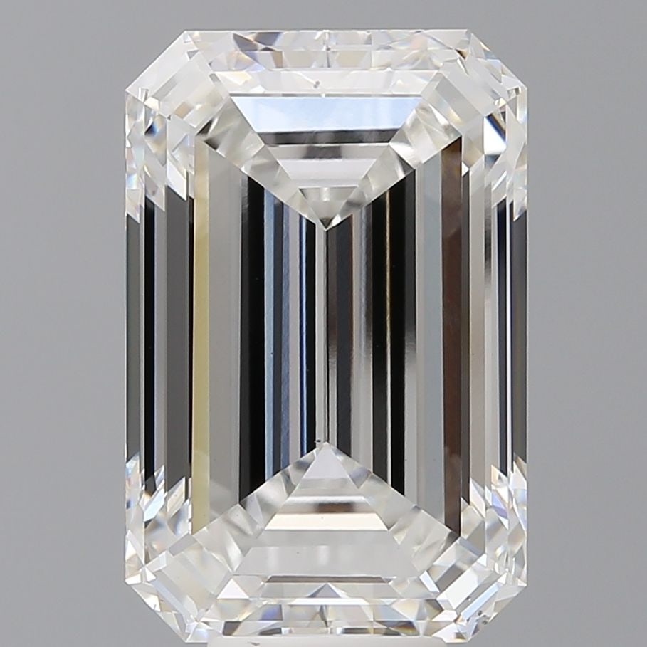 Loose Diamond - EMERALD 10.08ct F VS1: Loose Diamond - EMERALD 10.08ct F VS1 Source: This is a real non-mined Diamond that has been grown in a lab Shape: EMERALD Carats: 10.08 Color: F Clarity: VS1 Certification: IGI Video: