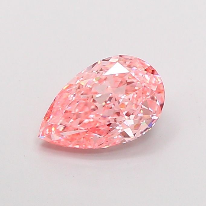Loose Diamond - PEAR 2.04ct Fancy Vivid Pink VS2: Loose Diamond - PEAR 2.04ct Fancy Vivid Pink VS2 Source: This is a real non-mined Diamond that has been grown in a lab Shape: PEAR Carats: 2.04 Color: Fancy Vivid Pink Certification: IGI The Diamond D