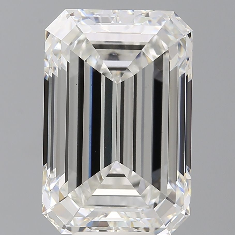 Loose Diamond - EMERALD 10.09ct F VS1: Loose Diamond - EMERALD 10.09ct F VS1 Source: This is a real non-mined Diamond that has been grown in a lab Shape: EMERALD Carats: 10.09 Color: F Clarity: VS1 Certification: IGI Video:
