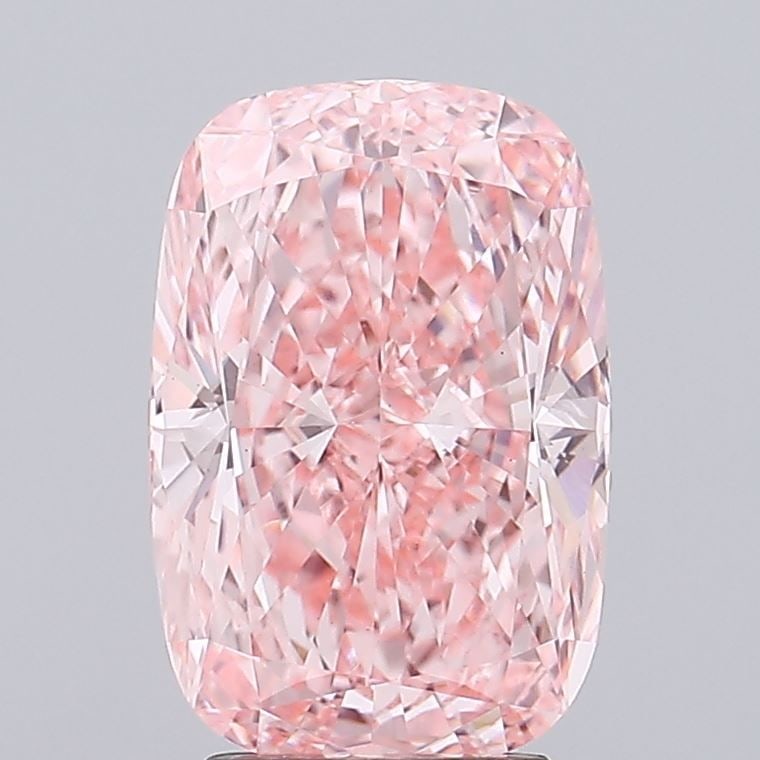 Loose Diamond - CUSHION MODIFIED 3.7ct Fancy Vivid Pink VVS2: Loose Diamond - CUSHION MODIFIED 3.7ct Fancy Vivid Pink VVS2 Source: This is a real non-mined Diamond that has been grown in a lab Shape: CUSHION MODIFIED Carats: 3.7 Color: Fancy Vivid Pink