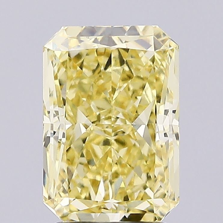 Loose Diamond - RADIANT 3.03ct Fancy Intense Yellow VVS2: Loose Diamond - RADIANT 3.03ct Fancy Intense Yellow VVS2 Source: This is a real non-mined Diamond that has been grown in a lab Shape: RADIANT Carats: 3.03 Color: Fancy Intense Yellow Certification: IG