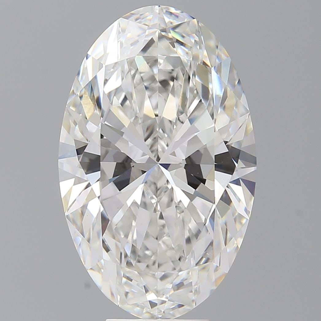 Loose Diamond - OVAL 8.6ct F VVS2: Loose Diamond - OVAL 8.6ct F VVS2 Source: This is a real non-mined Diamond that has been grown in a lab Shape: OVAL Carats: 8.6 Color: F Clarity: VVS2 Certification: IGI Video: