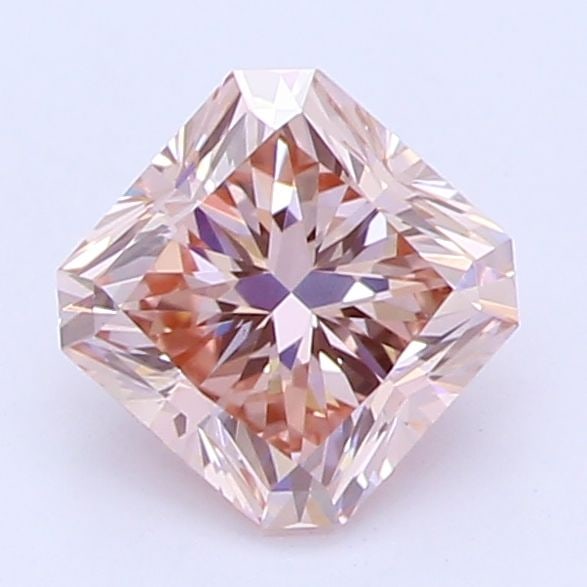 Loose Diamond - RADIANT 0.5ct Fancy Brownish Pink VS1: Loose Diamond - RADIANT 0.5ct Fancy Brownish Pink VS1 Source: This is a real non-mined Diamond that has been grown in a lab Shape: RADIANT Carats: 0.5 Color: Fancy Brownish Pink Certification: GCAL Vi
