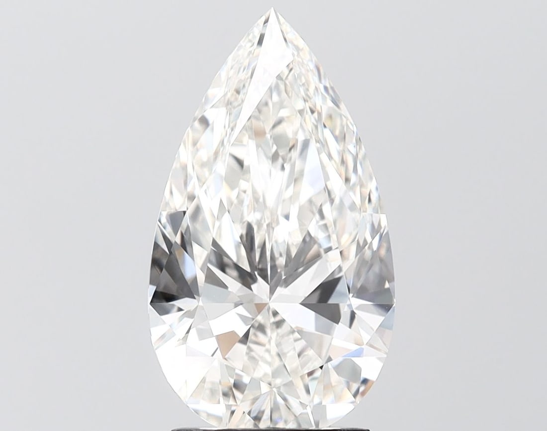 Loose Diamond - PEAR 3.36ct H VVS2: Loose Diamond - PEAR 3.36ct H VVS2 Source: This is a real non-mined Diamond that has been grown in a lab Shape: PEAR Carats: 3.36 Color: H Clarity: VVS2 Certification: IGI Video: