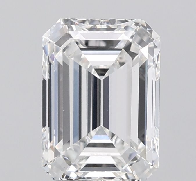 Loose Diamond - EMERALD 2.53ct E VVS2: Loose Diamond - EMERALD 2.53ct E VVS2 Source: This is a real non-mined Diamond that has been grown in a lab Shape: EMERALD Carats: 2.53 Color: E Clarity: VVS2 Certification: IGI The Diamond Depot Guar