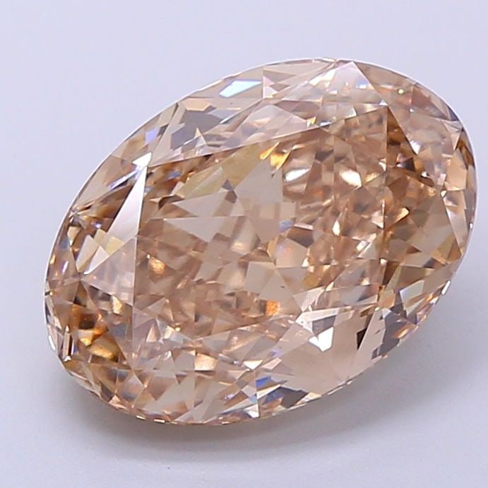 Loose Diamond - OVAL 3.72ct Very Light Brown VS1: Loose Diamond - OVAL 3.72ct Very Light Brown VS1 Source: This is a real non-mined Diamond that has been grown in a lab Shape: OVAL Carats: 3.72 Color: Very Light Brown Certification: IGI Video: