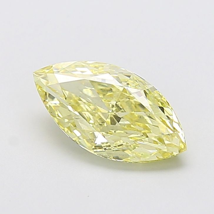 Loose Diamond - MARQUISE 2.21ct Fancy Yellow VS2: Loose Diamond - MARQUISE 2.21ct Fancy Yellow VS2 Source: This is a real non-mined Diamond that has been grown in a lab Shape: MARQUISE Carats: 2.21 Color: Fancy Yellow Certification: IGI Video: