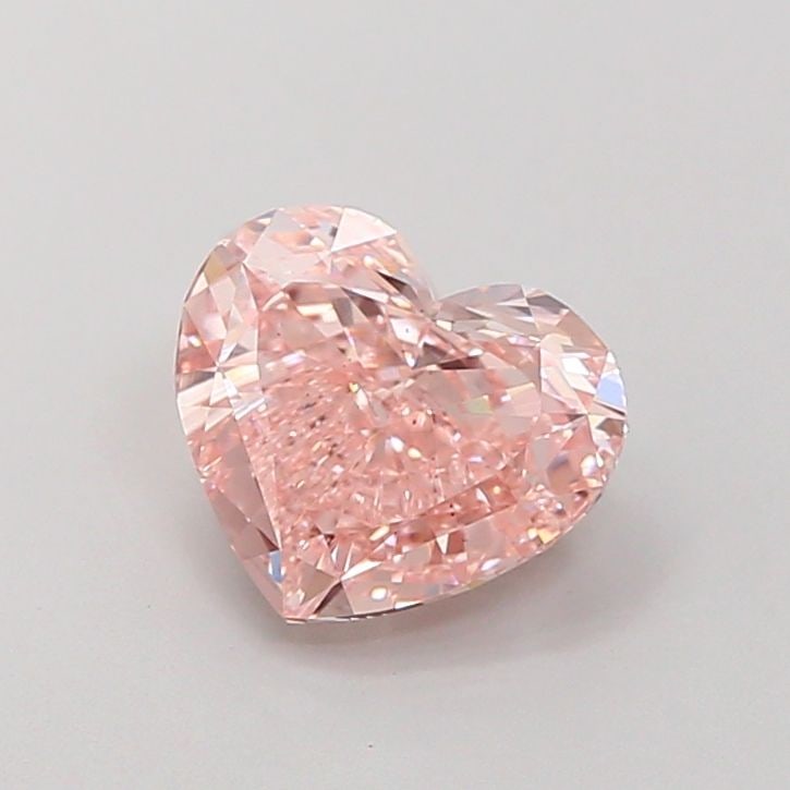 Loose Diamond - HEART 2.01ct Fancy Intense Pink VS2: Loose Diamond - HEART 2.01ct Fancy Intense Pink VS2 Source: This is a real non-mined Diamond that has been grown in a lab Shape: HEART Carats: 2.01 Color: Fancy Intense Pink Certification: IGI Video: