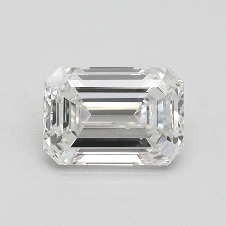 Loose Diamond - EMERALD 0.73ct F VS1: Loose Diamond - EMERALD 0.73ct F VS1 Source: This is a real non-mined Diamond that has been grown in a lab Shape: EMERALD Carats: 0.73 Color: F Clarity: VS1 Certification: IGI Video:
