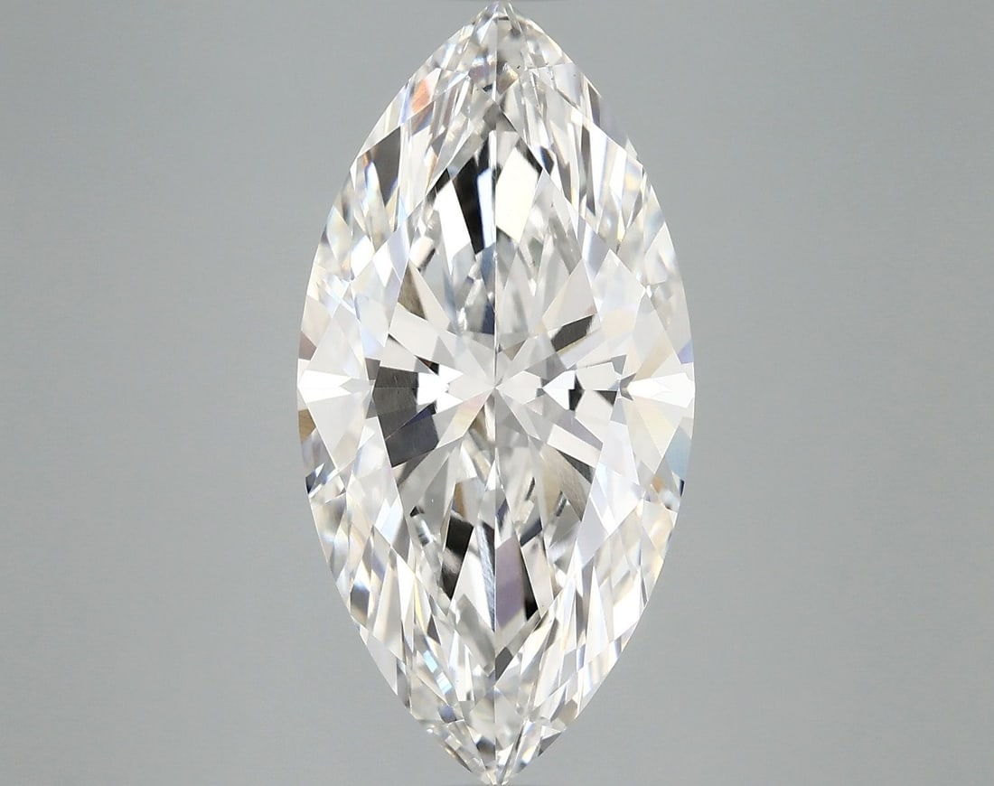 Loose Diamond - MARQUISE 5.05ct F VS1: Loose Diamond - MARQUISE 5.05ct F VS1 Source: This is a real non-mined Diamond that has been grown in a lab Shape: MARQUISE Carats: 5.05 Color: F Clarity: VS1 Certification: IGI Video: