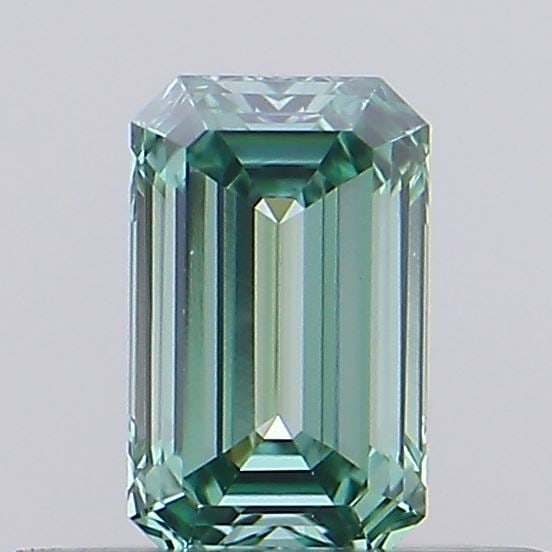 Loose Diamond - EMERALD 0.3ct Fancy Vivid Green VVS2: Loose Diamond - EMERALD 0.3ct Fancy Vivid Green VVS2 Source: This is a real non-mined Diamond that has been grown in a lab Shape: EMERALD Carats: 0.3 Color: Fancy Vivid Green Certification: NONE Video