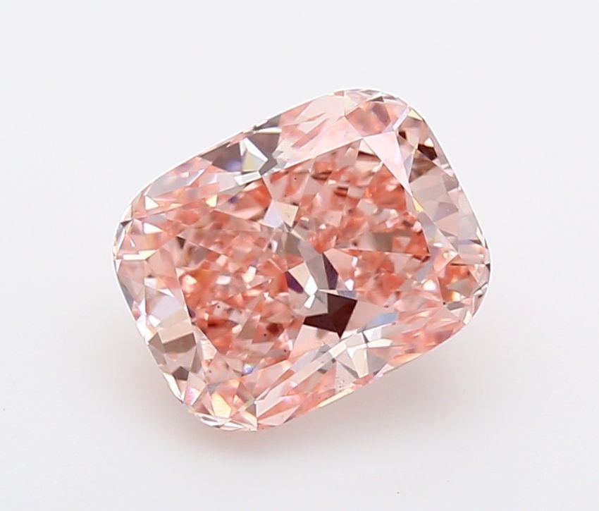 Loose Diamond - CUSHION MODIFIED 3.12ct Fancy Vivid Pink VS2: Loose Diamond - CUSHION MODIFIED 3.12ct Fancy Vivid Pink VS2 Source: This is a real non-mined Diamond that has been grown in a lab Shape: CUSHION MODIFIED Carats: 3.12 Color: Fancy Vivid Pink Certific
