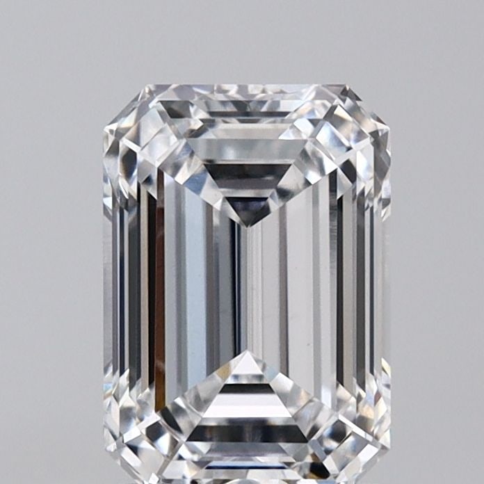 Loose Diamond - EMERALD 2.08ct D VVS2: Loose Diamond - EMERALD 2.08ct D VVS2 Source: This is a real non-mined Diamond that has been grown in a lab Shape: EMERALD Carats: 2.08 Color: D Clarity: VVS2 Certification: IGI Video: