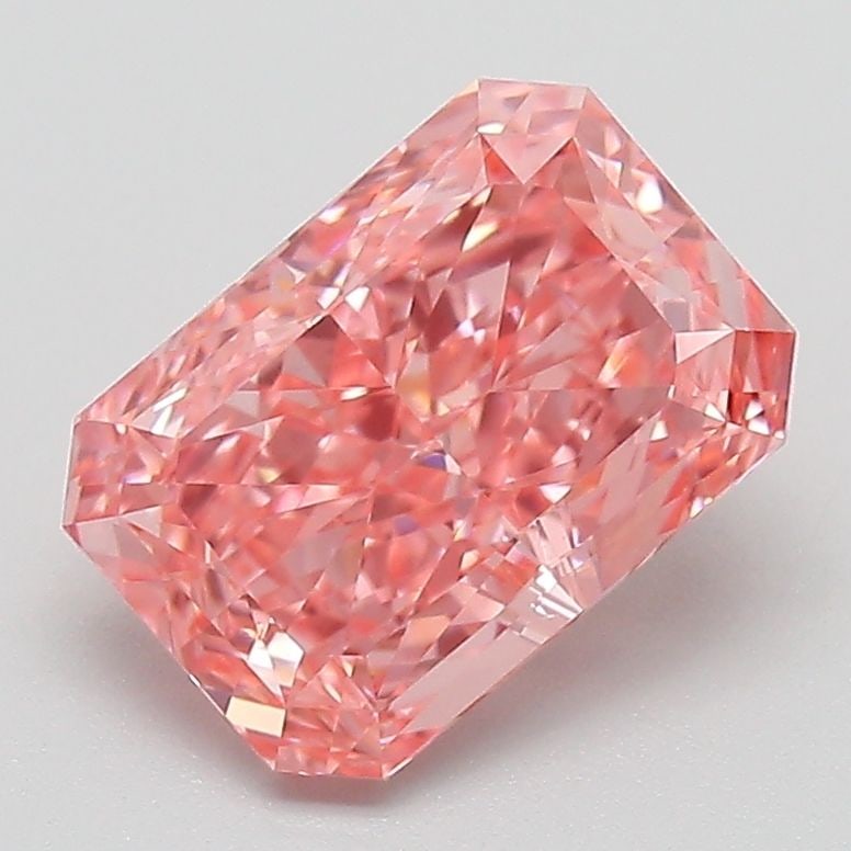 Loose Diamond - RADIANT 2.09ct Fancy Vivid Pink VVS1: Loose Diamond - RADIANT 2.09ct Fancy Vivid Pink VVS1 Source: This is a real non-mined Diamond that has been grown in a lab Shape: RADIANT Carats: 2.09 Color: Fancy Vivid Pink Certification: IGI The Di