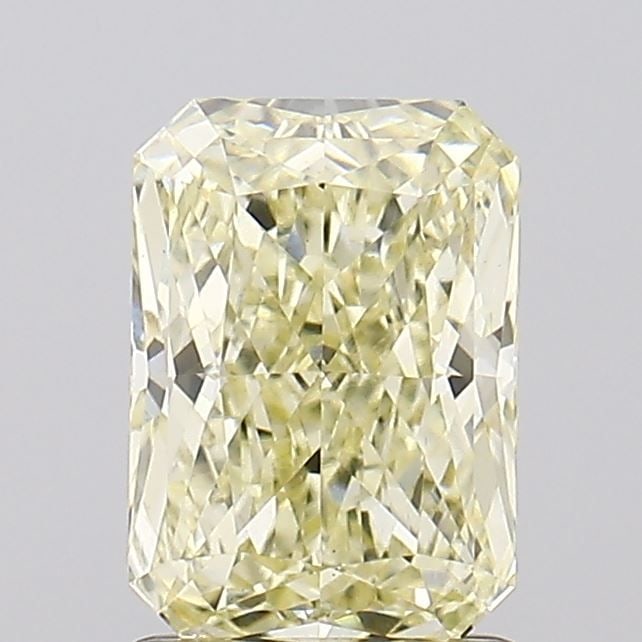 Loose Diamond - RADIANT 1.56ct Fancy Intense Yellow VS1: Loose Diamond - RADIANT 1.56ct Fancy Intense Yellow VS1 Source: This is a real non-mined Diamond that has been grown in a lab Shape: RADIANT Carats: 1.56 Color: Fancy Intense Yellow Certification: IGI