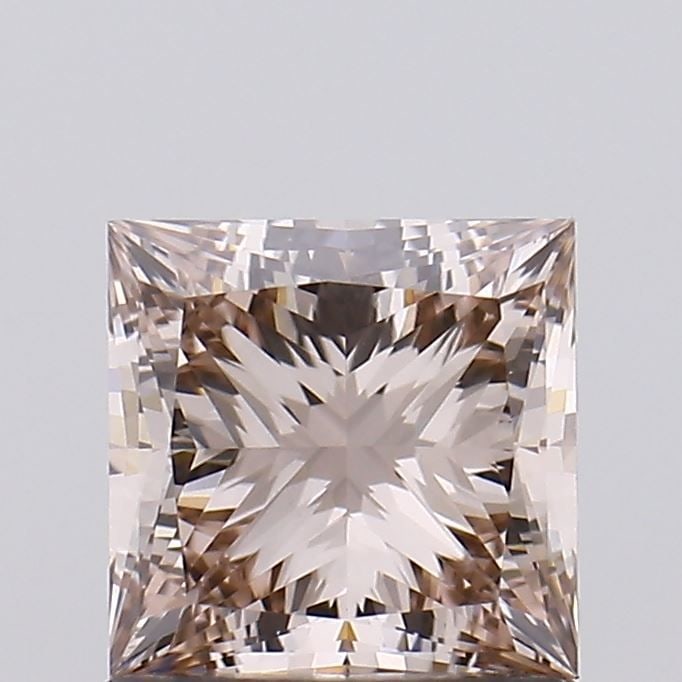 Loose Diamond - PRINCESS 0.92ct Fancy Brown VVS2: Loose Diamond - PRINCESS 0.92ct Fancy Brown VVS2 Source: This is a real non-mined Diamond that has been grown in a lab Shape: PRINCESS Carats: 0.92 Color: Fancy Brown Certification: NONE Video: