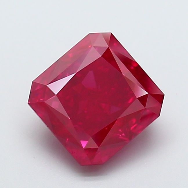 Loose Diamond - RADIANT 6.14ct Fancy Vivid Red VS1 (1 of 1)