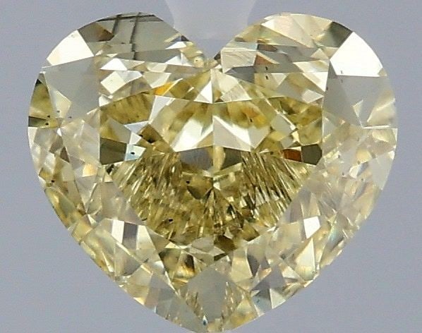 Loose Diamond - HEART 1.55ct Fancy Intense Yellow VS2: Loose Diamond - HEART 1.55ct Fancy Intense Yellow VS2 Source: This is a real non-mined Diamond that has been grown in a lab Shape: HEART Carats: 1.55 Color: Fancy Intense Yellow Certification: IGI Vid