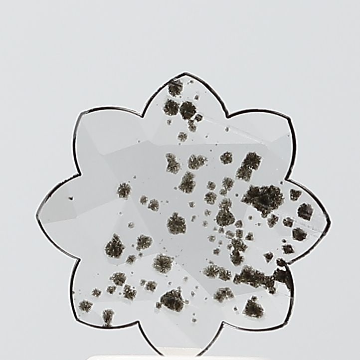 Loose Diamond - OTHER 0.62ct Salt and Pepper I2: Loose Diamond - OTHER 0.62ct Salt and Pepper I2 Source: This is a real non-mined Diamond that has been grown in a lab Shape: OTHER Carats: 0.62 Color: Salt and Pepper Certification: NONE Video: