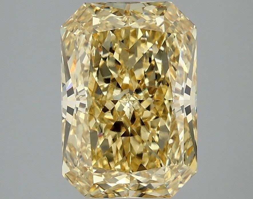 Loose Diamond - RADIANT 3.05ct Fancy Intense Yellow VS1: Loose Diamond - RADIANT 3.05ct Fancy Intense Yellow VS1 Source: This is a real non-mined Diamond that has been grown in a lab Shape: RADIANT Carats: 3.05 Color: Fancy Intense Yellow Certification:
