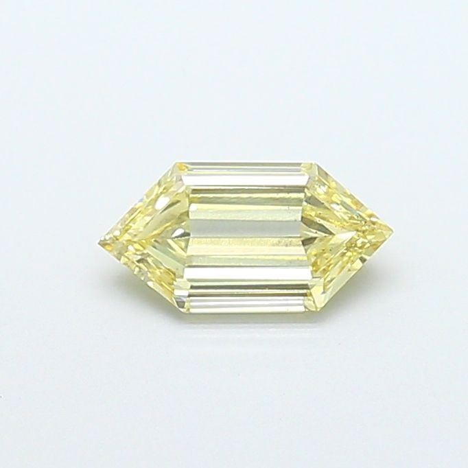 Loose Diamond - HEXAGONAL 0.85ct Fancy Vivid Yellow VS1: Loose Diamond - HEXAGONAL 0.85ct Fancy Vivid Yellow VS1 Source: This is a real non-mined Diamond that has been grown in a lab Shape: HEXAGONAL Carats: 0.85 Color: Fancy Vivid Yellow Certification: NON