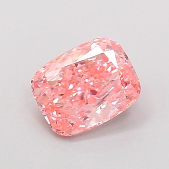 Loose Diamond - CUSHION MODIFIED 0.81ct Fancy Vivid Pink VS1: Loose Diamond - CUSHION MODIFIED 0.81ct Fancy Vivid Pink VS1 Source: This is a real non-mined Diamond that has been grown in a lab Shape: CUSHION MODIFIED Carats: 0.81 Color: Fancy Vivid Pink Certific