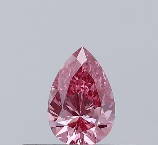 Loose Diamond - PEAR 0.21ct Fancy Vivid Pink VS1: Loose Diamond - PEAR 0.21ct Fancy Vivid Pink VS1 Source: This is a real non-mined Diamond that has been grown in a lab Shape: PEAR Carats: 0.21 Color: Fancy Vivid Pink Certification: IGI Video: