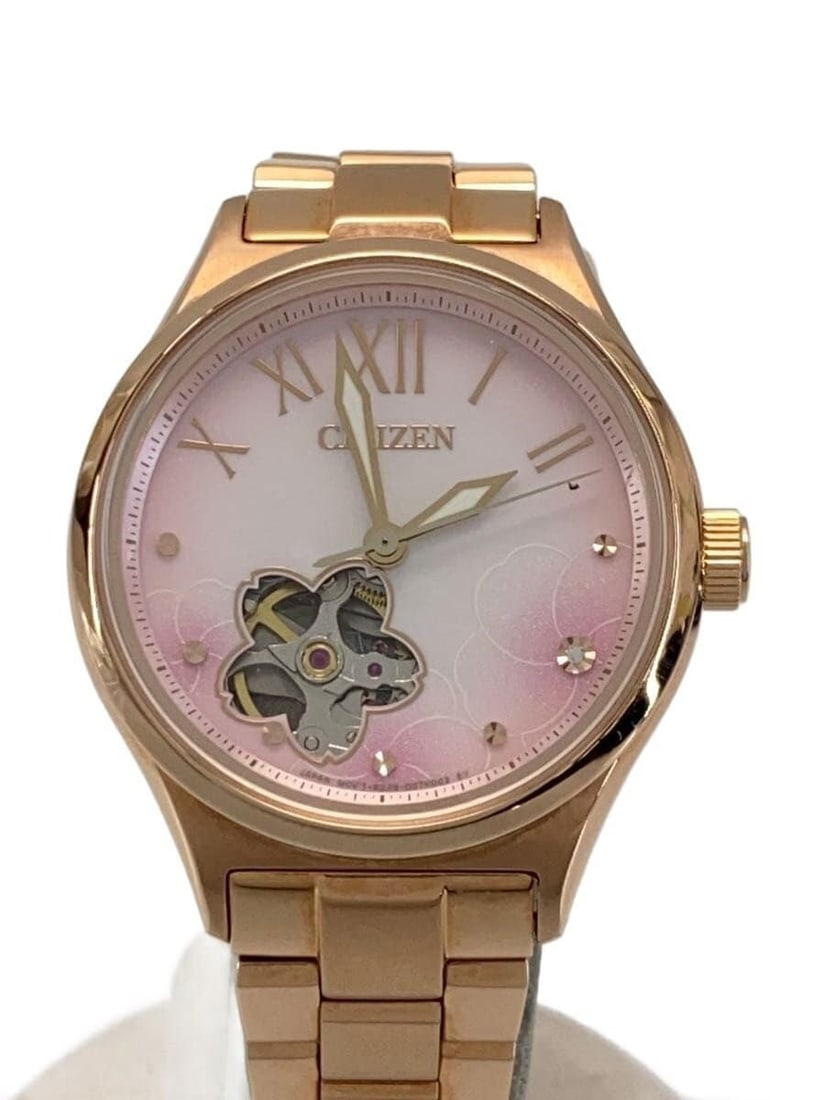 Citizen Collection Pink Women's Wristwatch: Citizen Collection Pink Women's Wristwatch This CITIZEN Collection 8229-A15N805 women's wristwatch features a pink case and dial, offering a stylish and feminine look. Made in Japan, the watch is pre-
