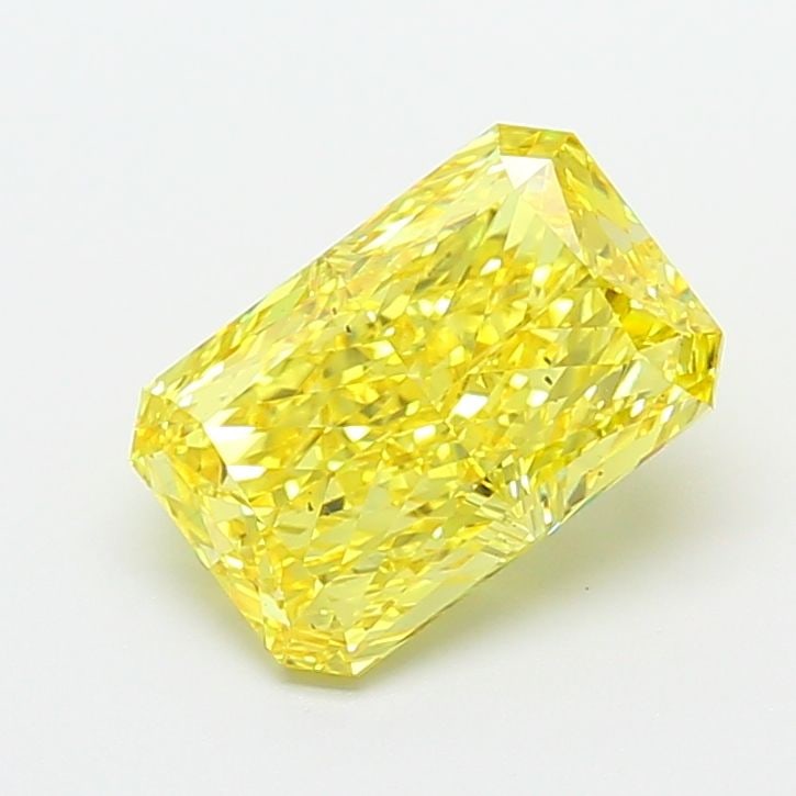 Loose Diamond - RADIANT 3.77ct Fancy Vivid Yellow VS2: Loose Diamond - RADIANT 3.77ct Fancy Vivid Yellow VS2 Source: This is a real non-mined Diamond that has been grown in a lab Shape: RADIANT Carats: 3.77 Color: Fancy Vivid Yellow Certification: IGI Vid