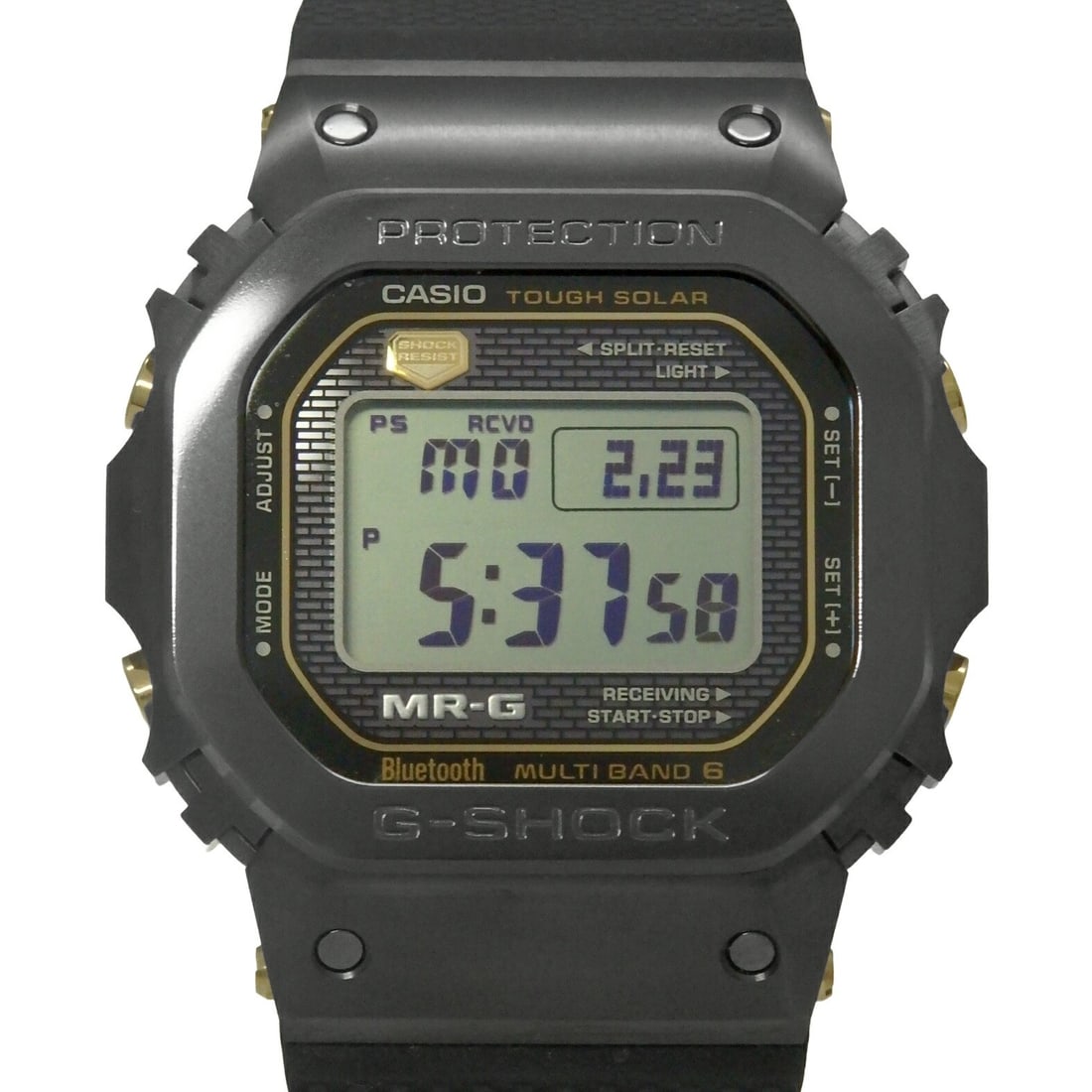 Casio G-SHOCK MR-G MRG-B5000R-1JR Men's Titanium Rubber Wristwatch (1 of 6)