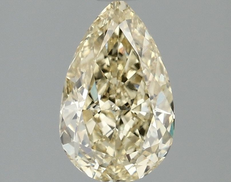 Loose Diamond - PEAR 1.53ct Fancy Yellow VVS2: Loose Diamond - PEAR 1.53ct Fancy Yellow VVS2 Source: This is a real non-mined Diamond that has been grown in a lab Shape: PEAR Carats: 1.53 Color: Fancy Yellow Certification: IGI Video: