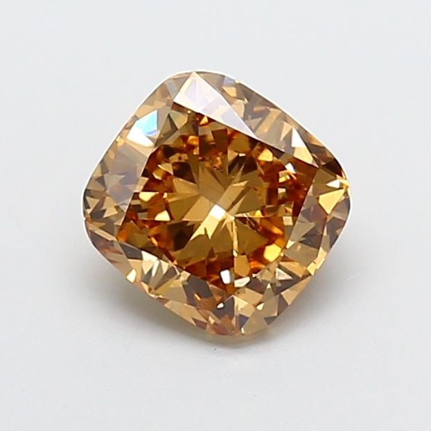 Loose Diamond - CUSHION MODIFIED 1.52ct Fancy Brown VS1: Loose Diamond - CUSHION MODIFIED 1.52ct Fancy Brown VS1 Source: This is a real non-mined Diamond that has been grown in a lab Shape: CUSHION MODIFIED Carats: 1.52 Color: Fancy Brown Certification: IGI
