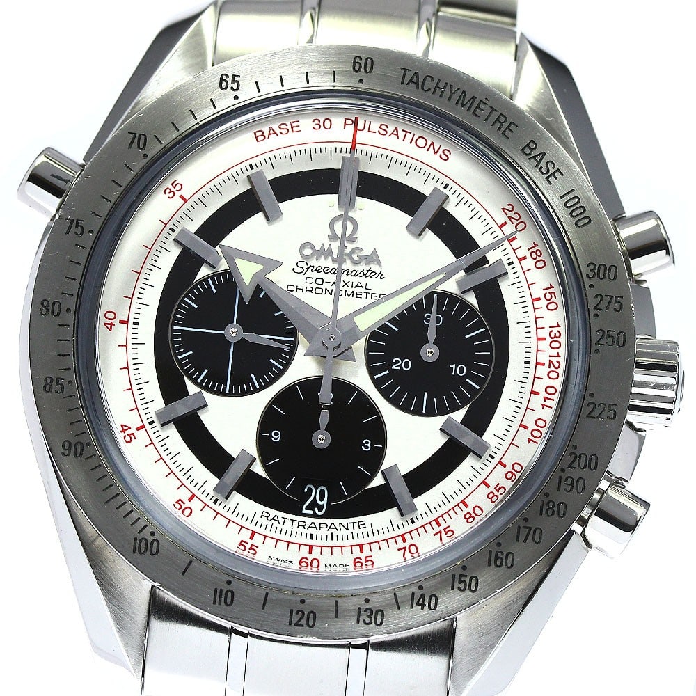 OMEGA Speedmaster Broad Arrow Rattrapante 3582.31 Automatic Chronograph Watch: OMEGA Speedmaster Broad Arrow Rattrapante 3582.31 Automatic Chronograph Watch OMEGA Speedmaster Broad Arrow Rattrapante Chronograph automatic men's wristwatch, reference 3582.31. This pre-owned watch 
