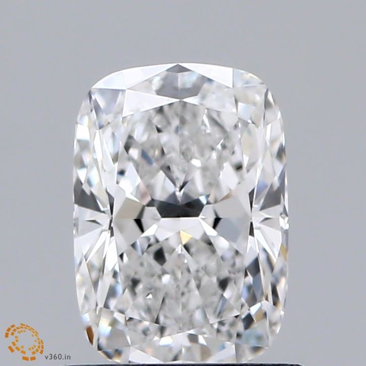 Loose Diamond - CUSHION BRILLIANT 1.01ct E VVS2: Loose Diamond - CUSHION BRILLIANT 1.01ct E VVS2 Source: This is a real non-mined Diamond that has been grown in a lab Shape: CUSHION BRILLIANT Carats: 1.01 Color: E Clarity: VVS2 Certification: IGI Vi