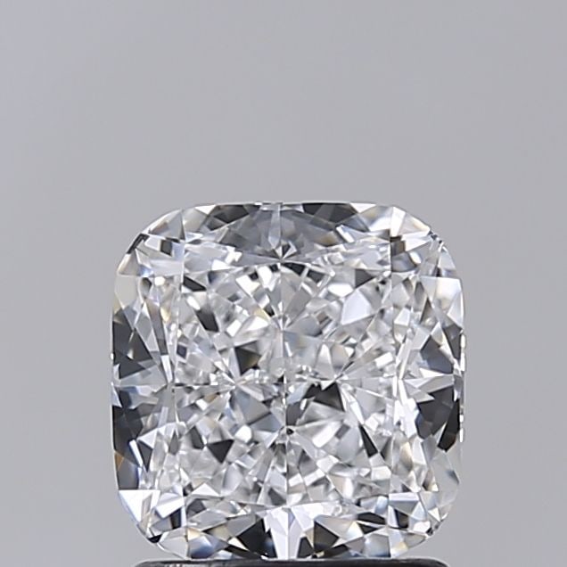 Loose Diamond - CUSHION MODIFIED 1.5ct D VVS2: Loose Diamond - CUSHION MODIFIED 1.5ct D VVS2 Source: This is a real non-mined Diamond that has been grown in a lab Shape: CUSHION MODIFIED Carats: 1.5 Color: D Clarity: VVS2 Certification: IGI The Di