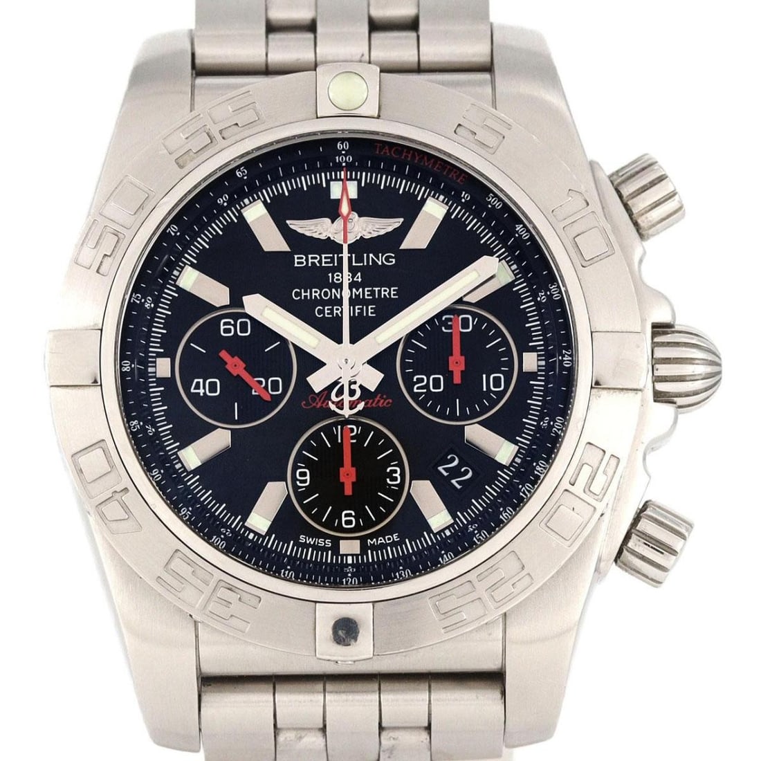 Breitling AB0111 S013B50PS Chronomat 01 Limited Mens Automatic Watch (1 of 7)