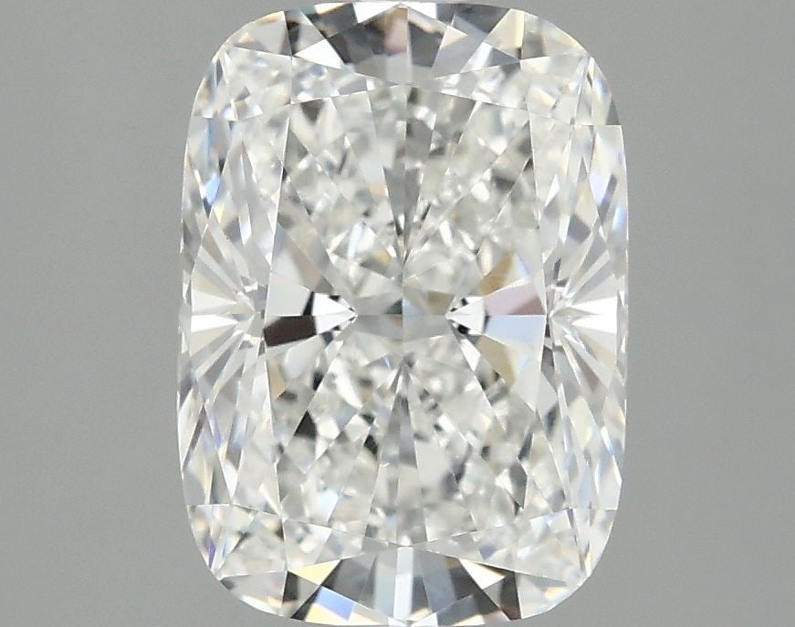 Loose Diamond - CUSHION MODIFIED 2.59ct E VVS2: Loose Diamond - CUSHION MODIFIED 2.59ct E VVS2 Source: This is a real non-mined Diamond that has been grown in a lab Shape: CUSHION MODIFIED Carats: 2.59 Color: E Clarity: VVS2 Certification: IGI Vide