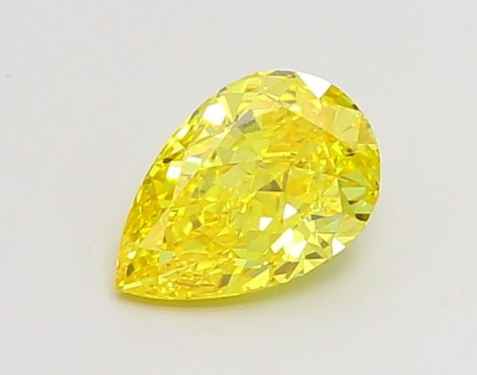 Loose Diamond - PEAR 1.08ct Fancy Vivid Yellow VVS1: Loose Diamond - PEAR 1.08ct Fancy Vivid Yellow VVS1 Source: This is a real non-mined Diamond that has been grown in a lab Shape: PEAR Carats: 1.08 Color: Fancy Vivid Yellow Certification: IGI Video:
