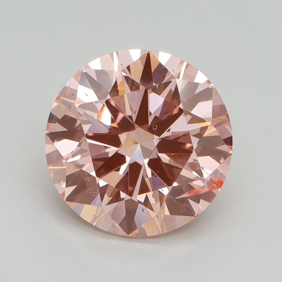 Loose Diamond - ROUND 2.03ct Fancy Intense Pink SI2: Loose Diamond - ROUND 2.03ct Fancy Intense Pink SI2 Source: This is a real non-mined Diamond that has been grown in a lab Shape: ROUND Carats: 2.03 Color: Fancy Intense Pink Certification: IGI Video: