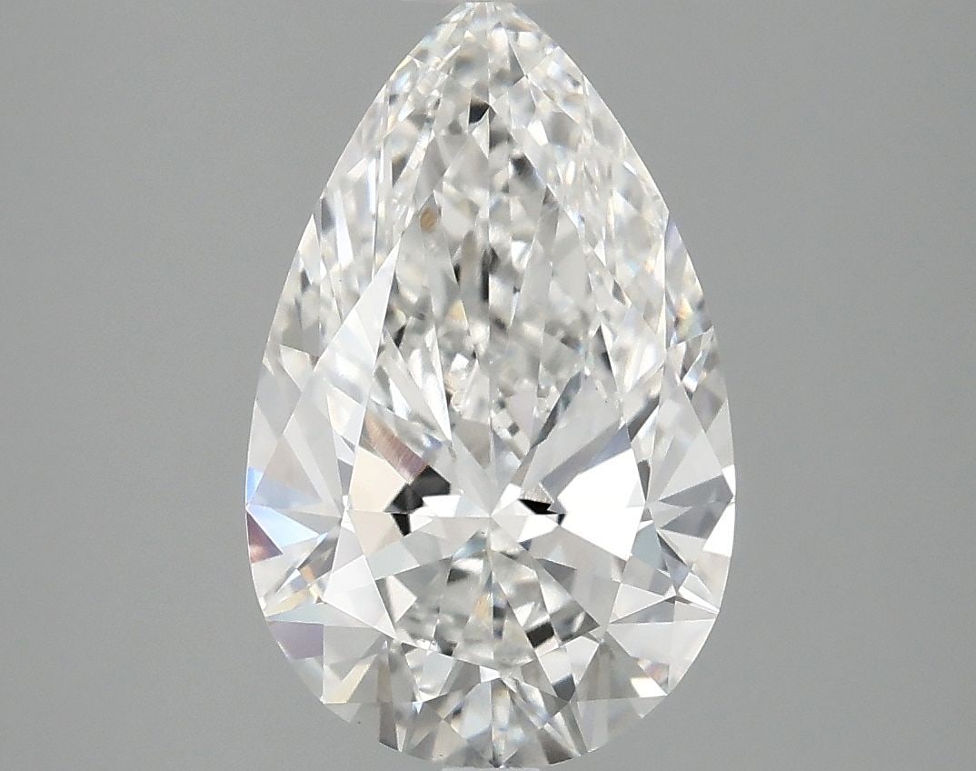 Loose Diamond - PEAR 2.9ct F VVS2: Loose Diamond - PEAR 2.9ct F VVS2 Source: This is a real non-mined Diamond that has been grown in a lab Shape: PEAR Carats: 2.9 Color: F Clarity: VVS2 Certification: IGI Video: