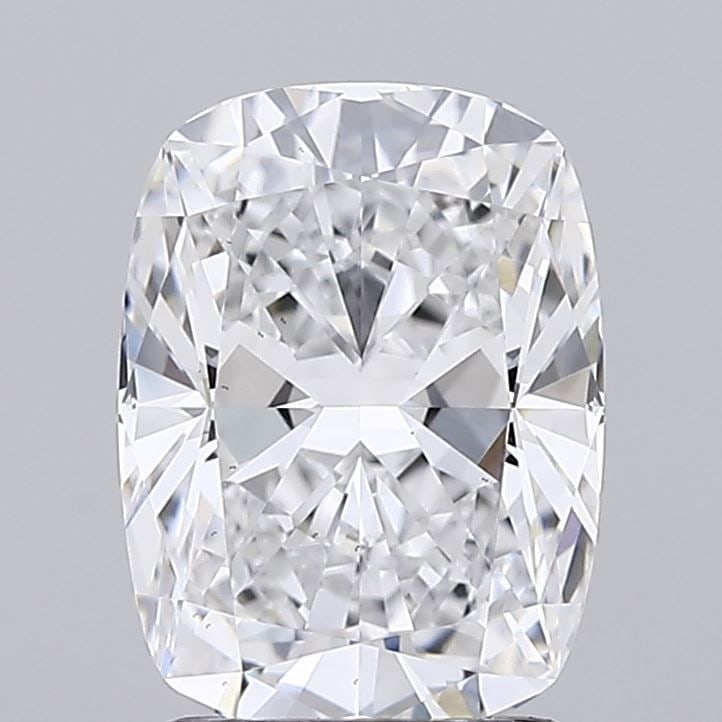 Loose Diamond - CUSHION MODIFIED 2.02ct D VS1: Loose Diamond - CUSHION MODIFIED 2.02ct D VS1 Source: This is a real non-mined Diamond that has been grown in a lab Shape: CUSHION MODIFIED Carats: 2.02 Color: D Clarity: VS1 Certification: IGI Video: